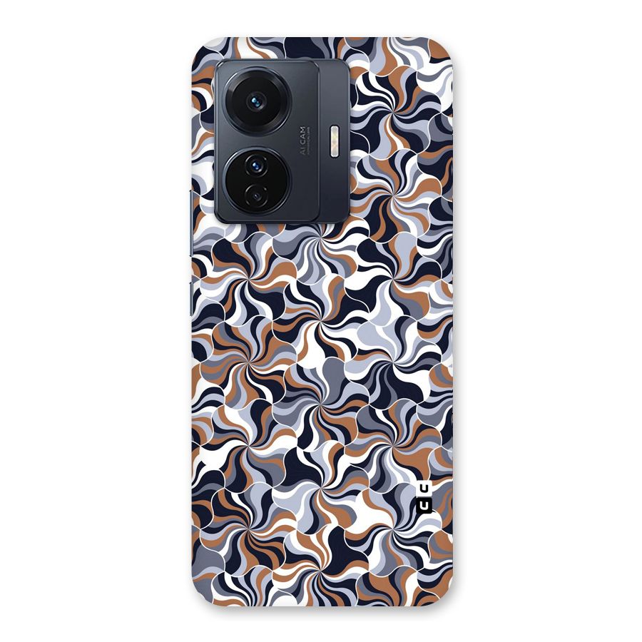 Multicolor Swirls Back Case for Vivo T1 Pro