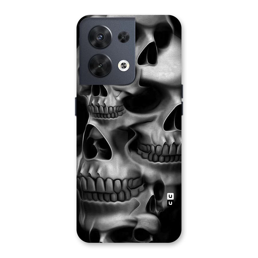 Multiple Skulls Back Case for Oppo Reno8 5G