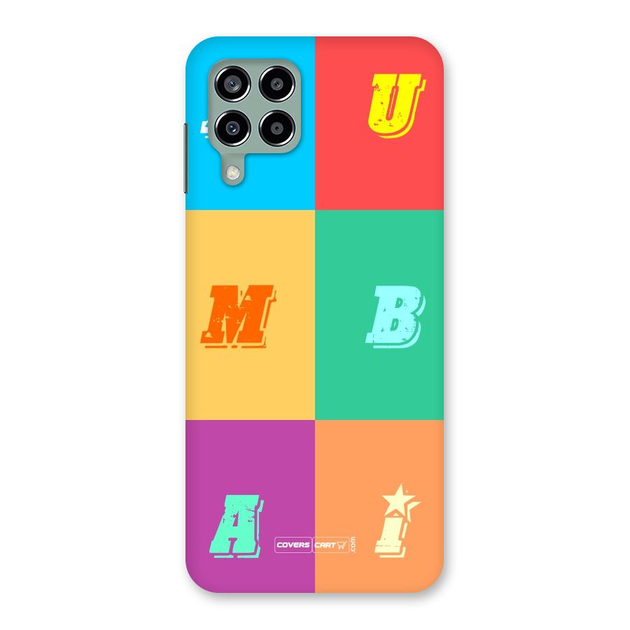 Mumbai Alphabets Back Case for Galaxy M33