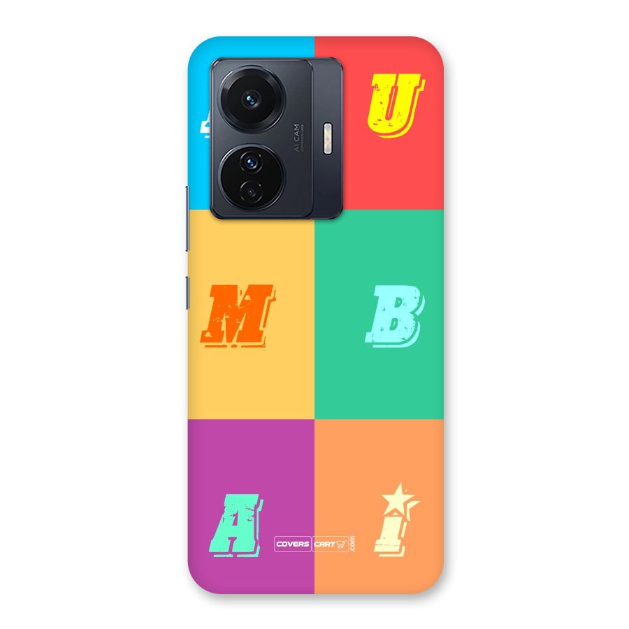Mumbai Alphabets Back Case for Vivo T1 Pro