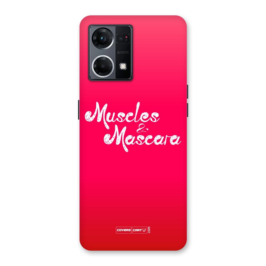 Muscles and Mascara Glass Back Case for Oppo F21 Pro 5G