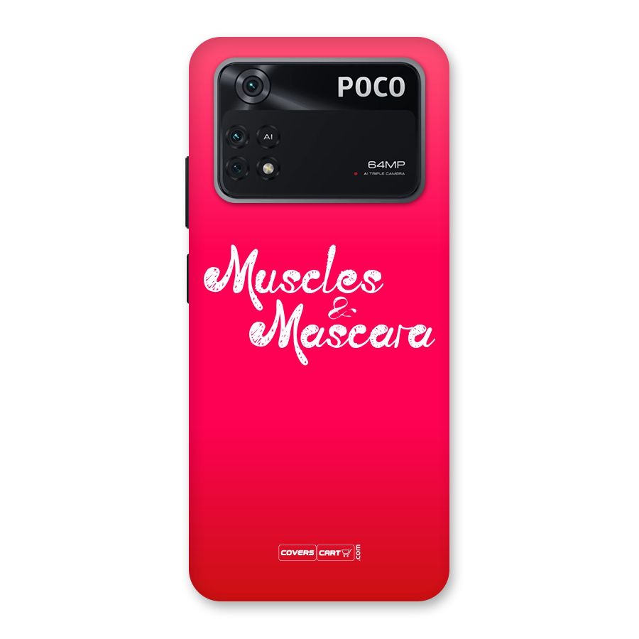 Muscles and Mascara Back Case for Poco M4 Pro 4G