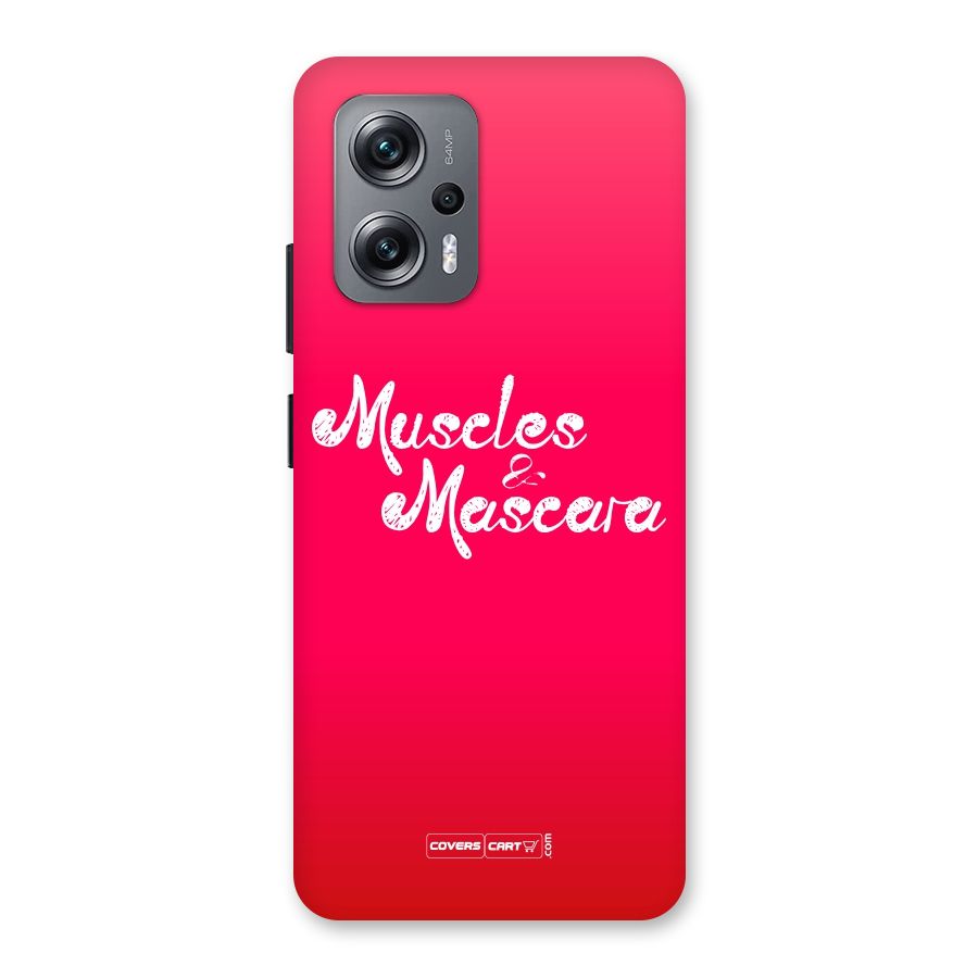 Muscles and Mascara Back Case for Redmi K50i