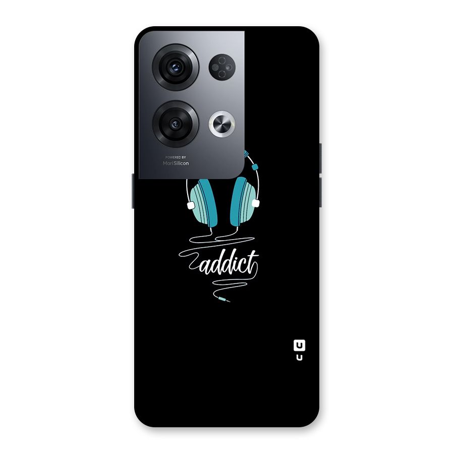 Music Addict Back Case for Oppo Reno8 Pro 5G