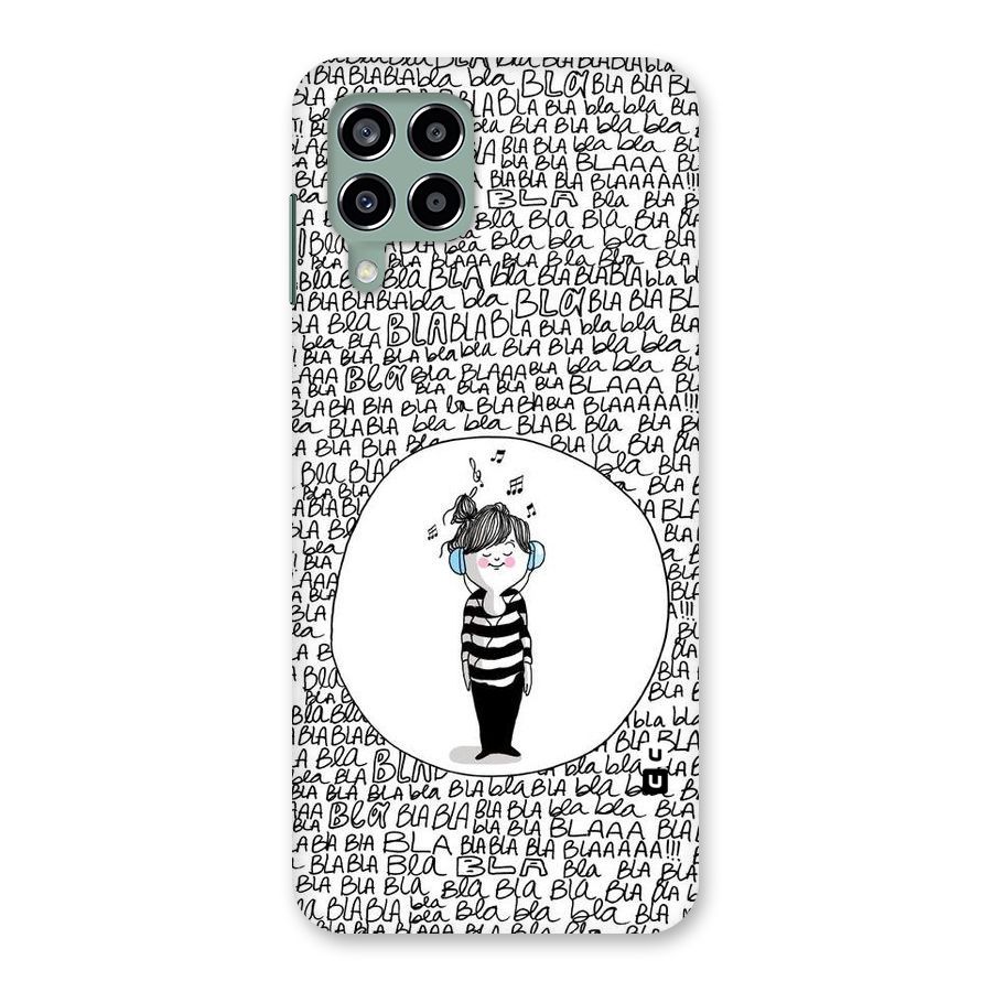 Music And Bla Bla Back Case for Galaxy M33