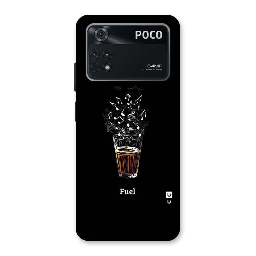 Music Chai My Fuel Back Case for Poco M4 Pro 4G
