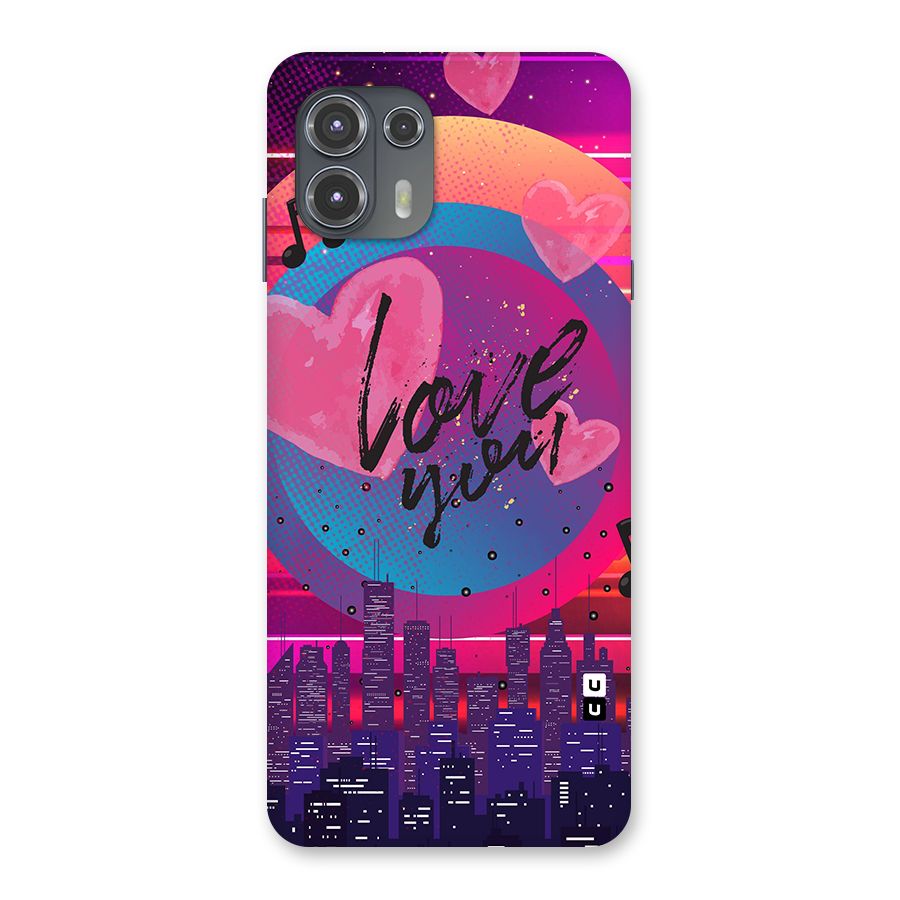 Music City Love Back Case for Motorola Edge 20 Fusion