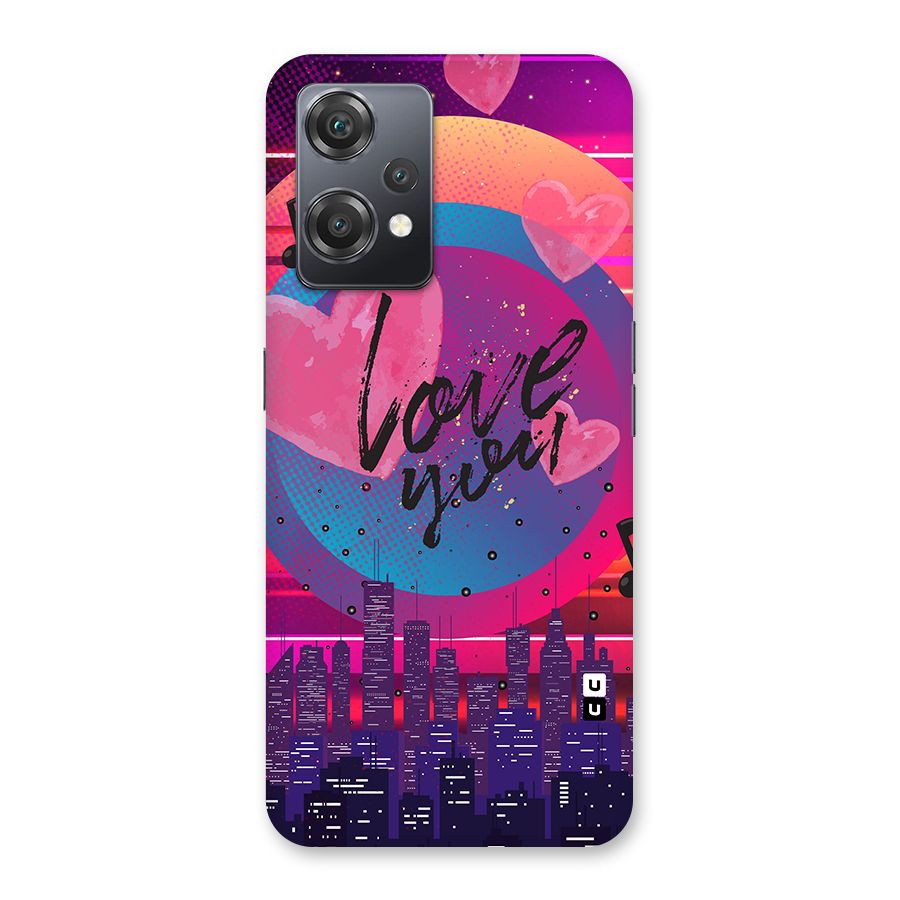 Music City Love Back Case for OnePlus Nord CE 2 Lite 5G