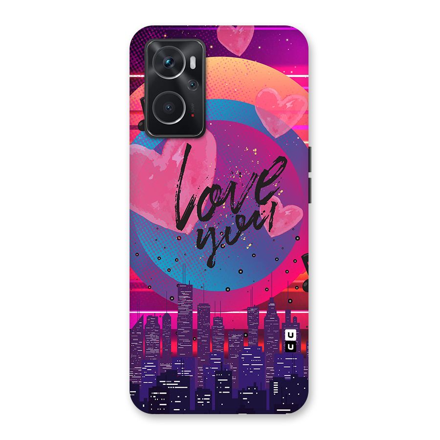 Music City Love Back Case for Oppo K10 4G