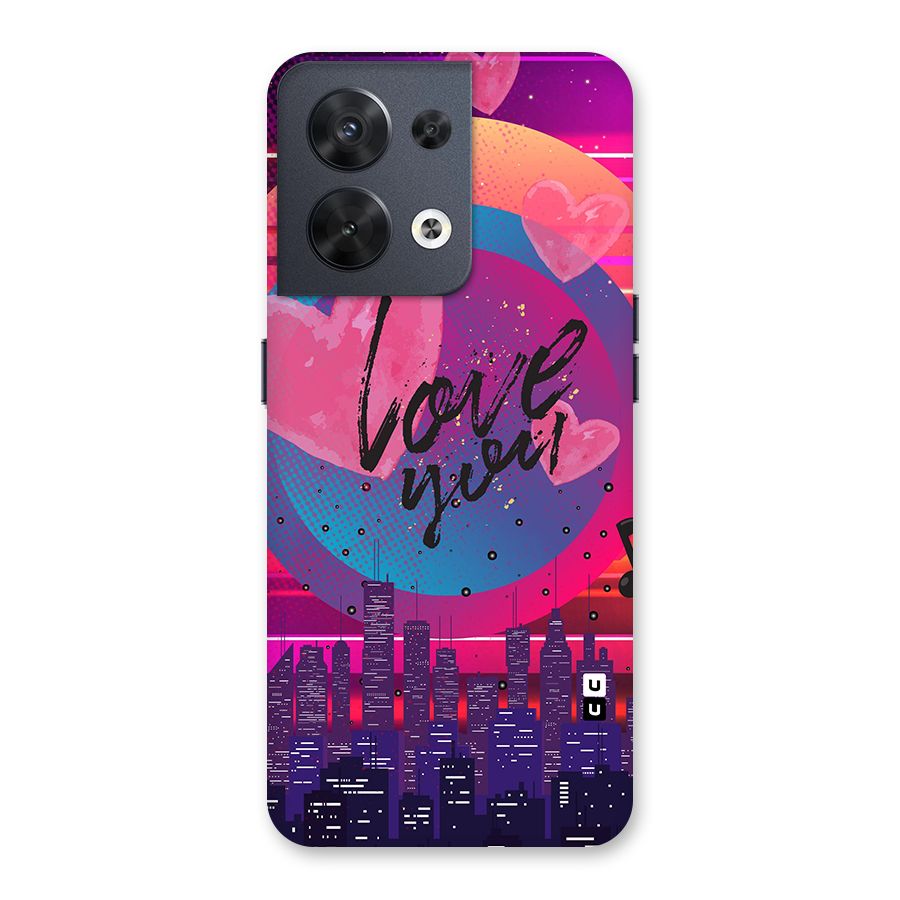 Music City Love Back Case for Oppo Reno8 5G