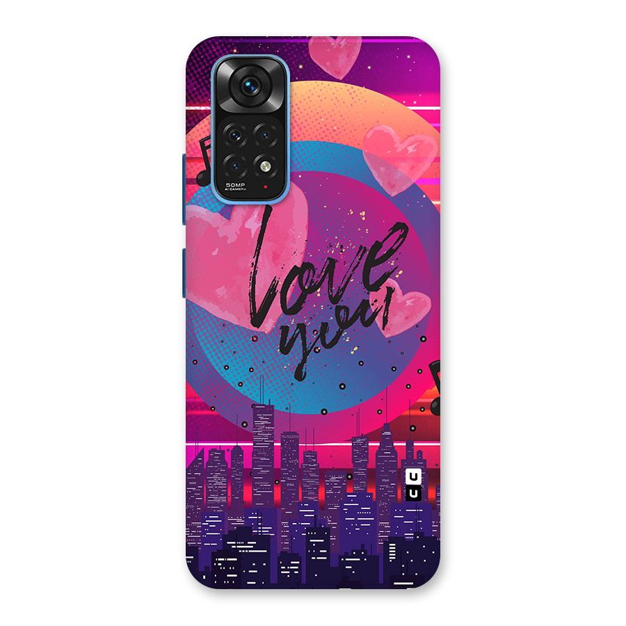 Music City Love Back Case for Redmi Note 11S