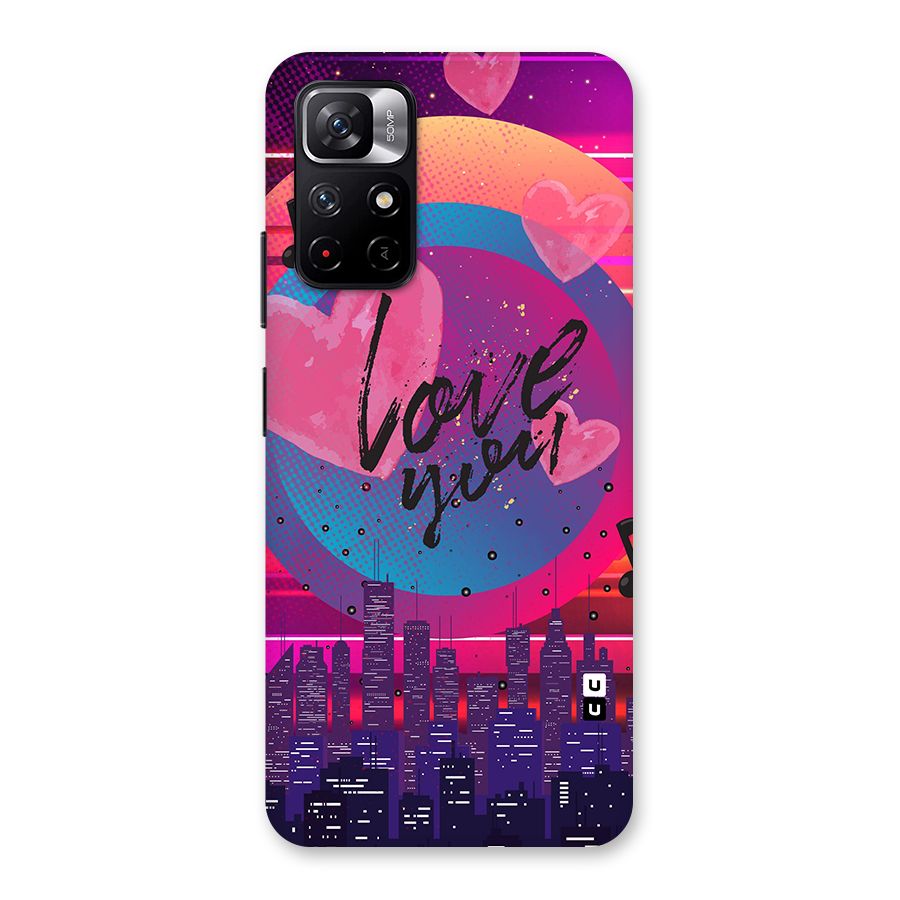 Music City Love Back Case for Redmi Note 11T 5G