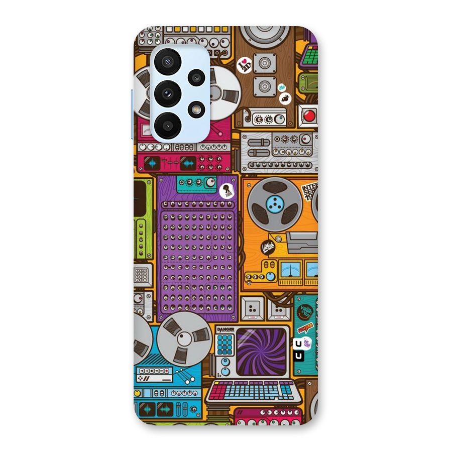Music Decks Back Case for Galaxy A23