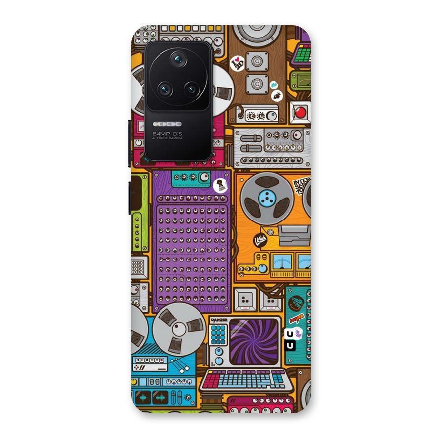 Music Decks Back Case for Poco F4 5G