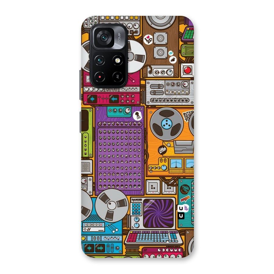 Music Decks Back Case for Poco M4 Pro 5G