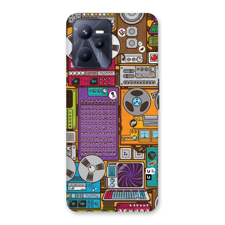 Music Decks Back Case for Realme C35