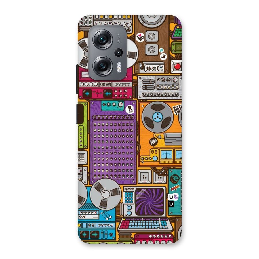 Music Decks Back Case for Redmi K50i