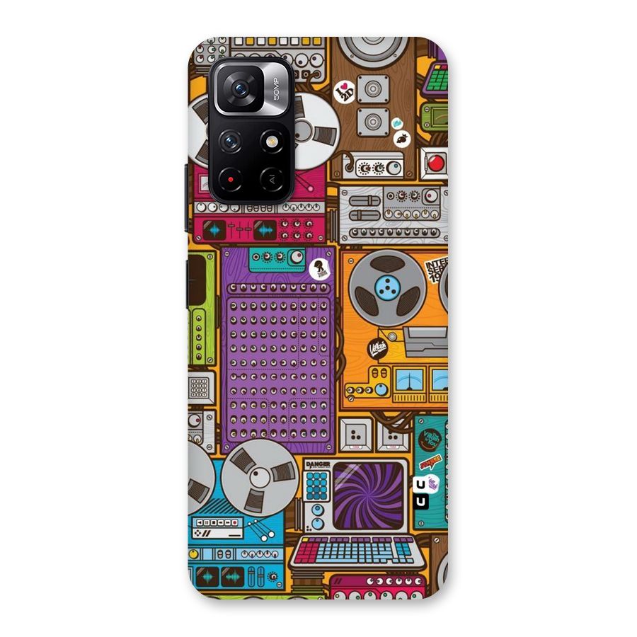 Music Decks Back Case for Redmi Note 11T 5G