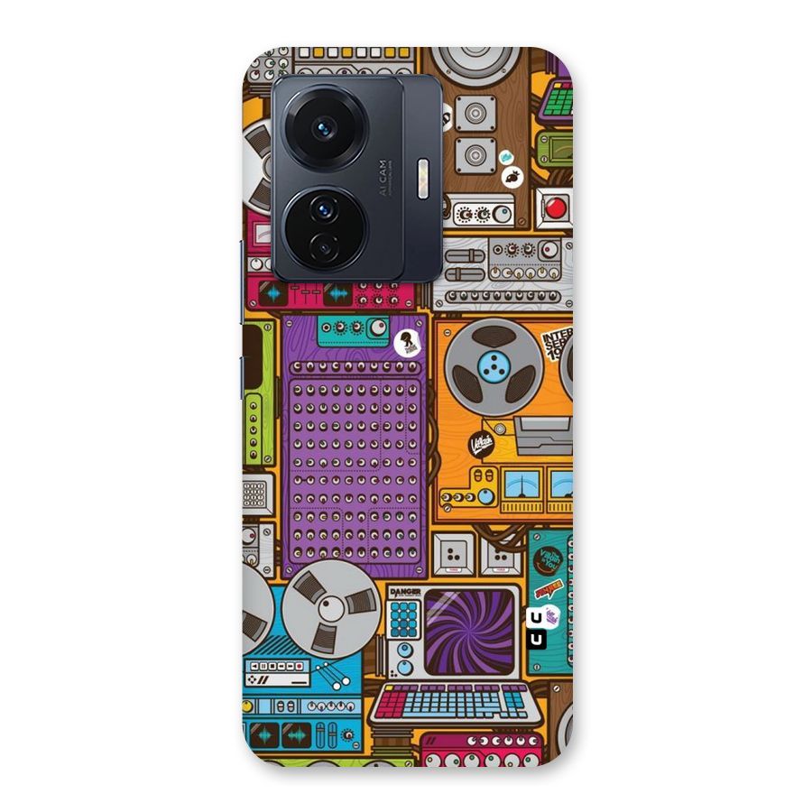 Music Decks Back Case for Vivo T1 Pro