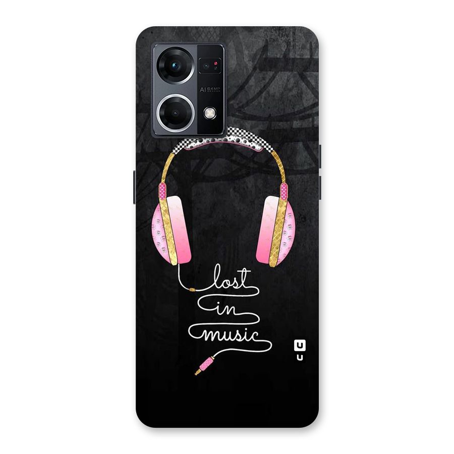 Music Lost Glass Back Case for Oppo F21 Pro 5G