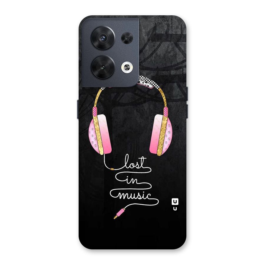 Music Lost Back Case for Oppo Reno8 5G