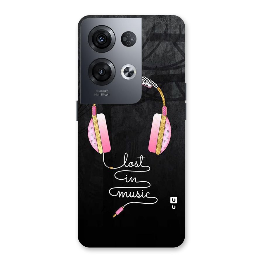 Music Lost Back Case for Oppo Reno8 Pro 5G