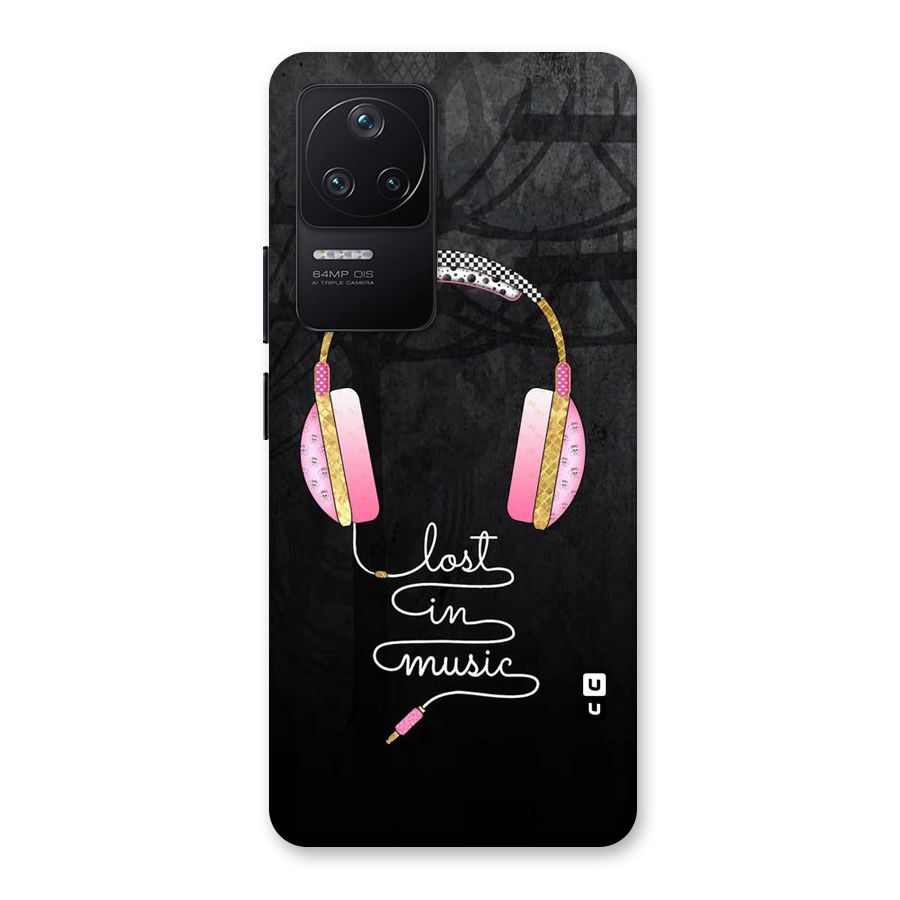 Music Lost Back Case for Poco F4 5G