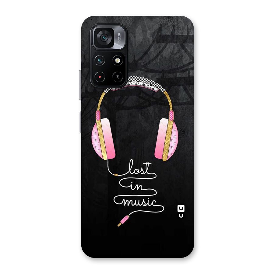 Music Lost Back Case for Poco M4 Pro 5G