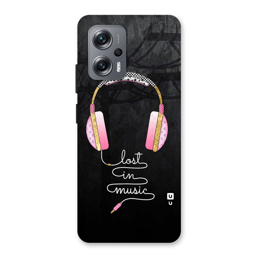 Music Lost Back Case for Redmi K50i