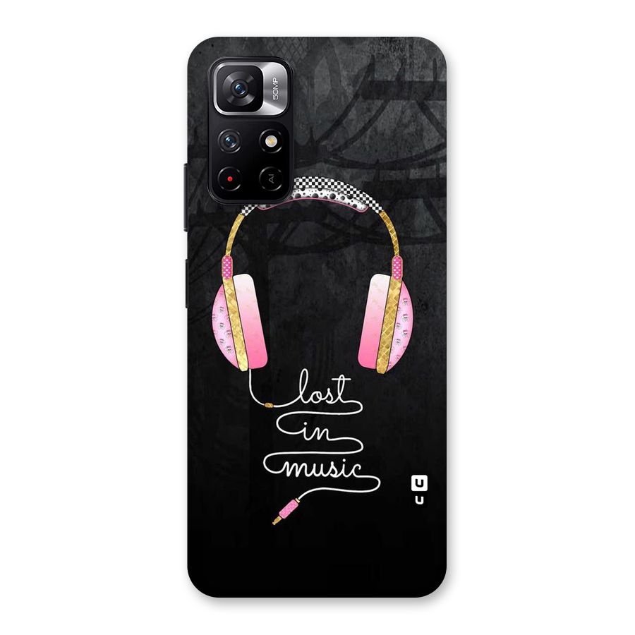 Music Lost Back Case for Redmi Note 11T 5G