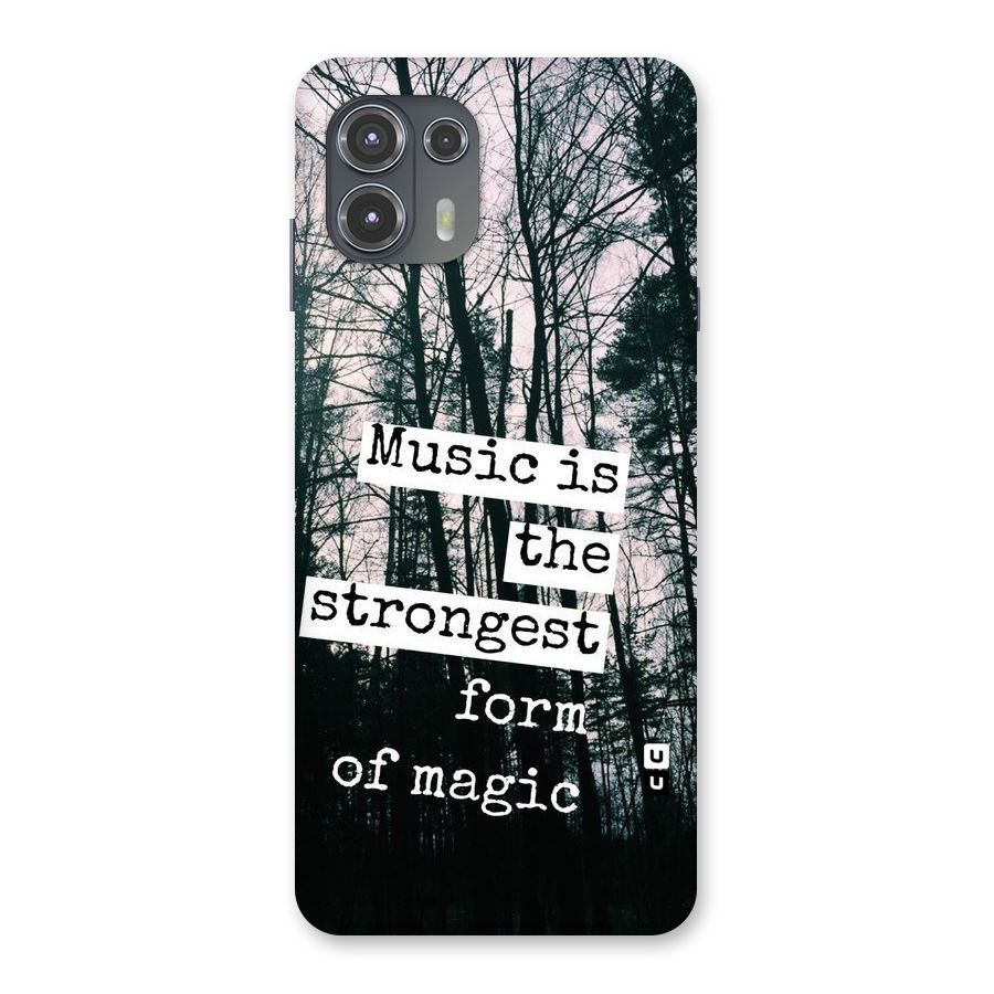 Music Magic Back Case for Motorola Edge 20 Fusion