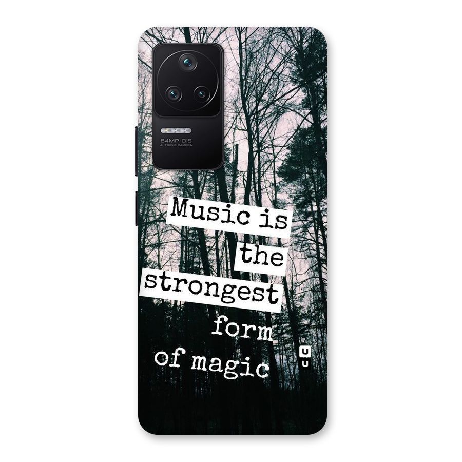 Music Magic Back Case for Poco F4 5G