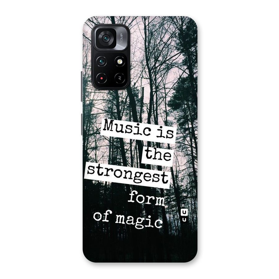 Music Magic Back Case for Poco M4 Pro 5G