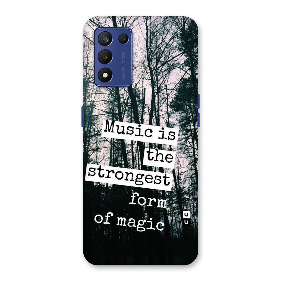 Music Magic Back Case for Realme 9 5G Speed