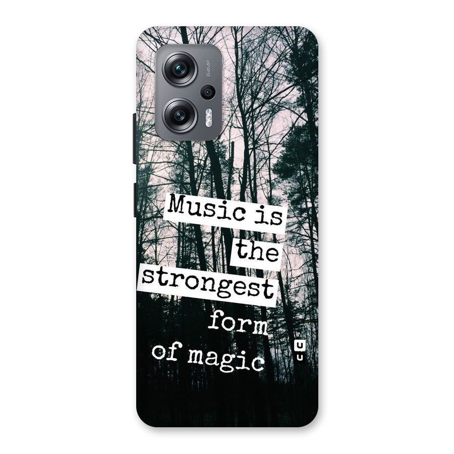 Music Magic Back Case for Redmi K50i