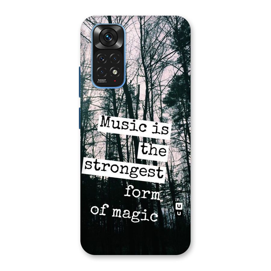 Music Magic Back Case for Redmi Note 11S
