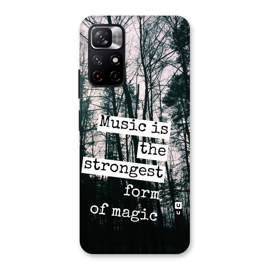 Music Magic Back Case for Redmi Note 11T 5G