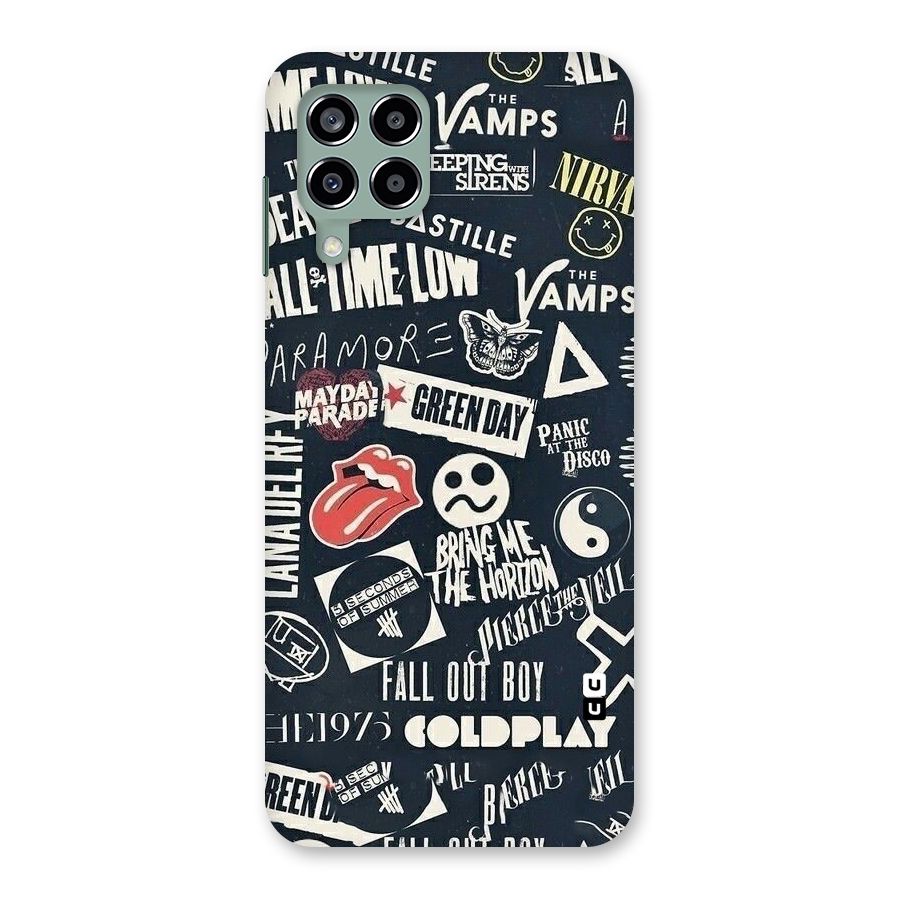 Music My Paradise Back Case for Galaxy M33