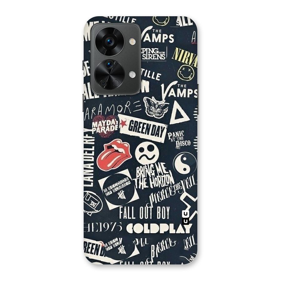 Music My Paradise Back Case for OnePlus Nord 2T