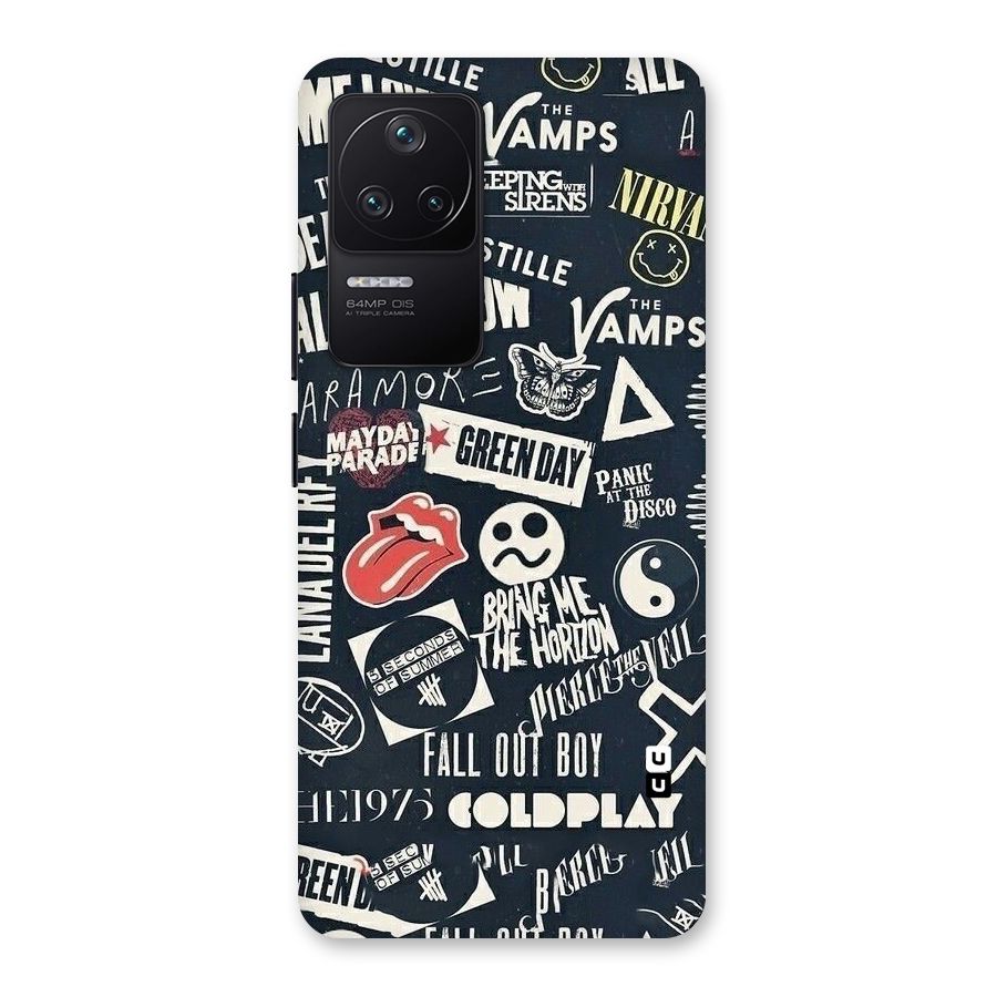 Music My Paradise Back Case for Poco F4 5G
