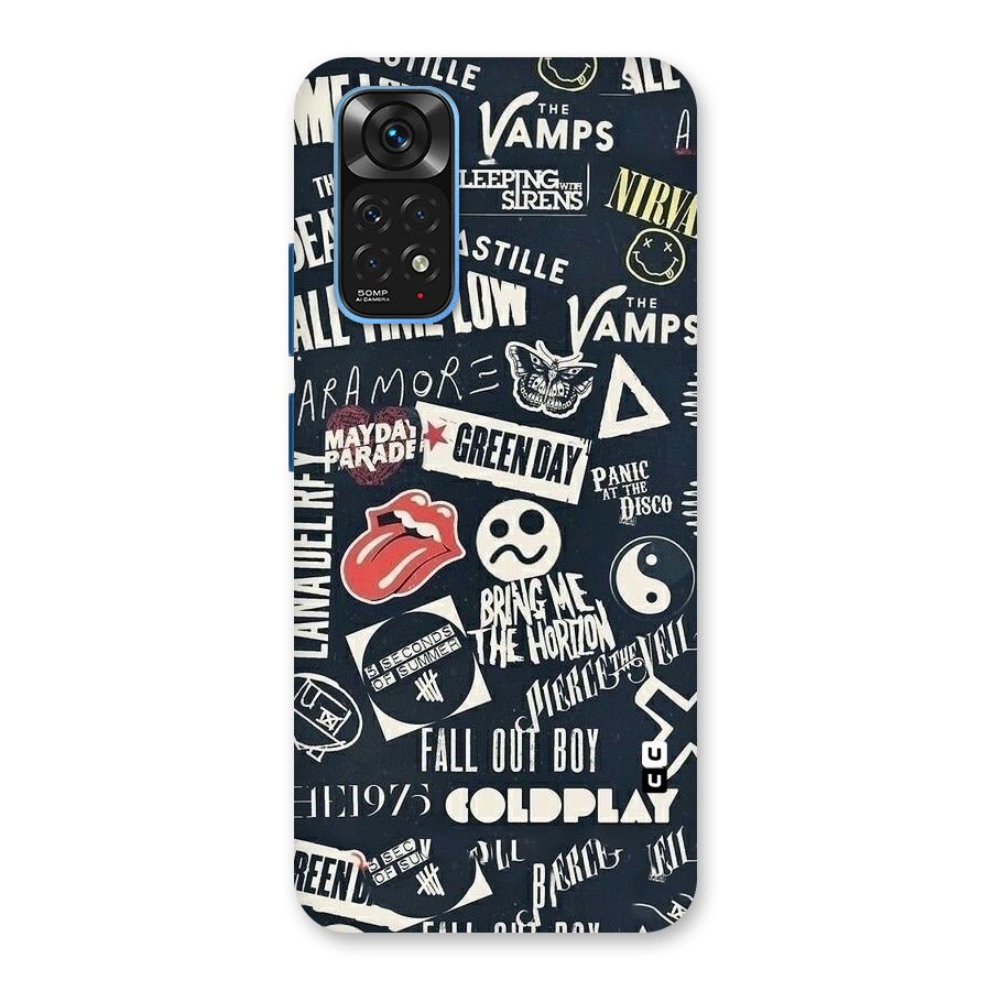 Music My Paradise Back Case for Redmi Note 11S