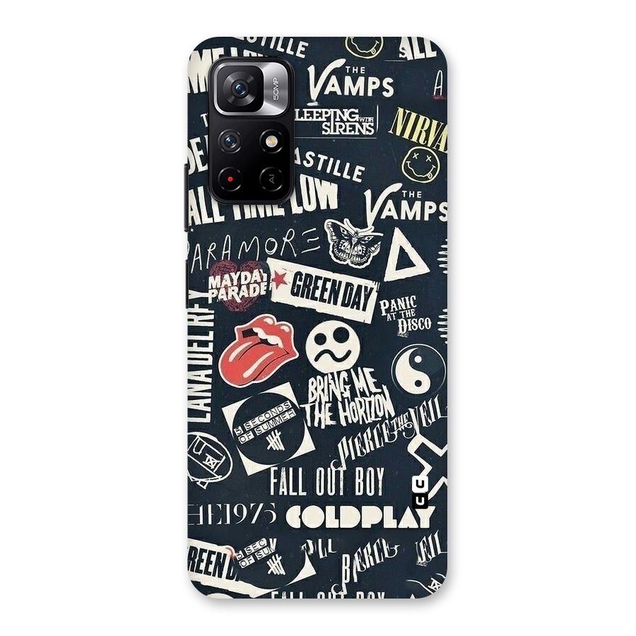 Music My Paradise Back Case for Redmi Note 11T 5G