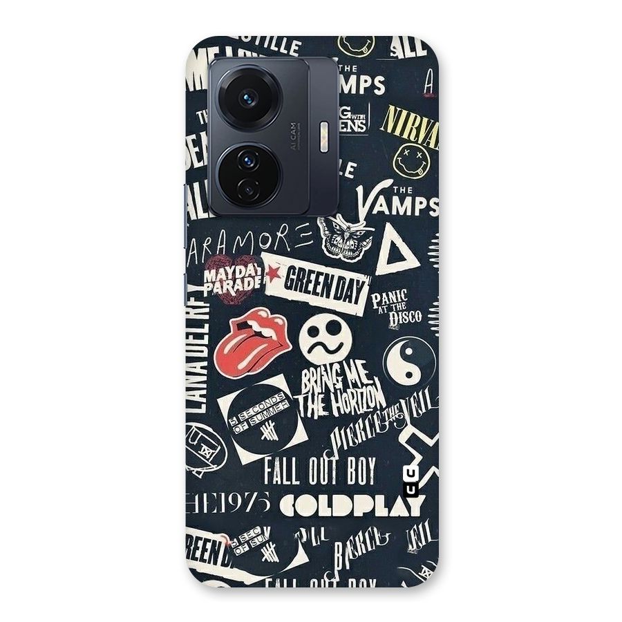 Music My Paradise Back Case for Vivo T1 Pro