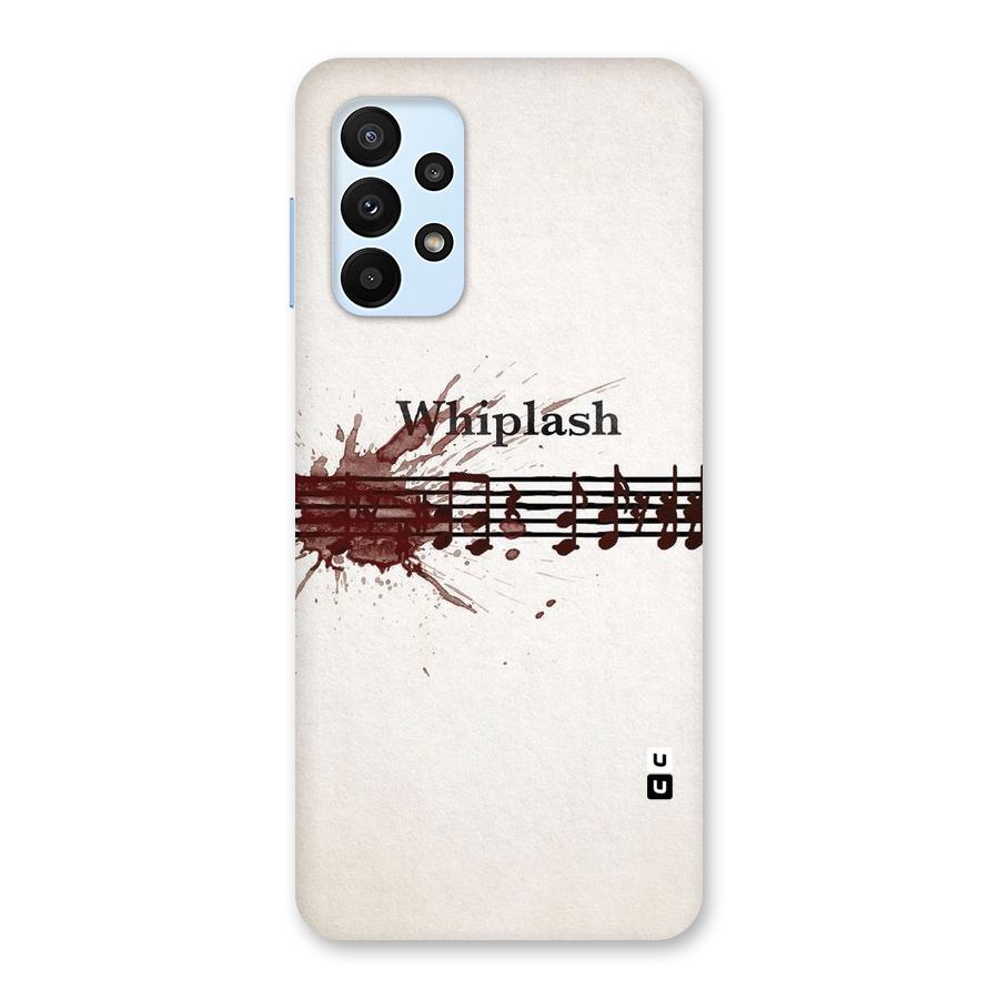 Music Notes Splash Back Case for Galaxy A23