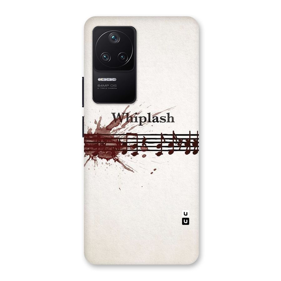 Music Notes Splash Back Case for Poco F4 5G