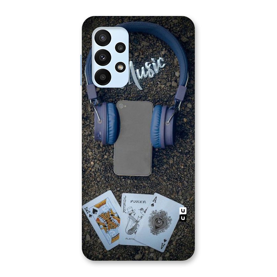 Music Power Cards Back Case for Galaxy A23