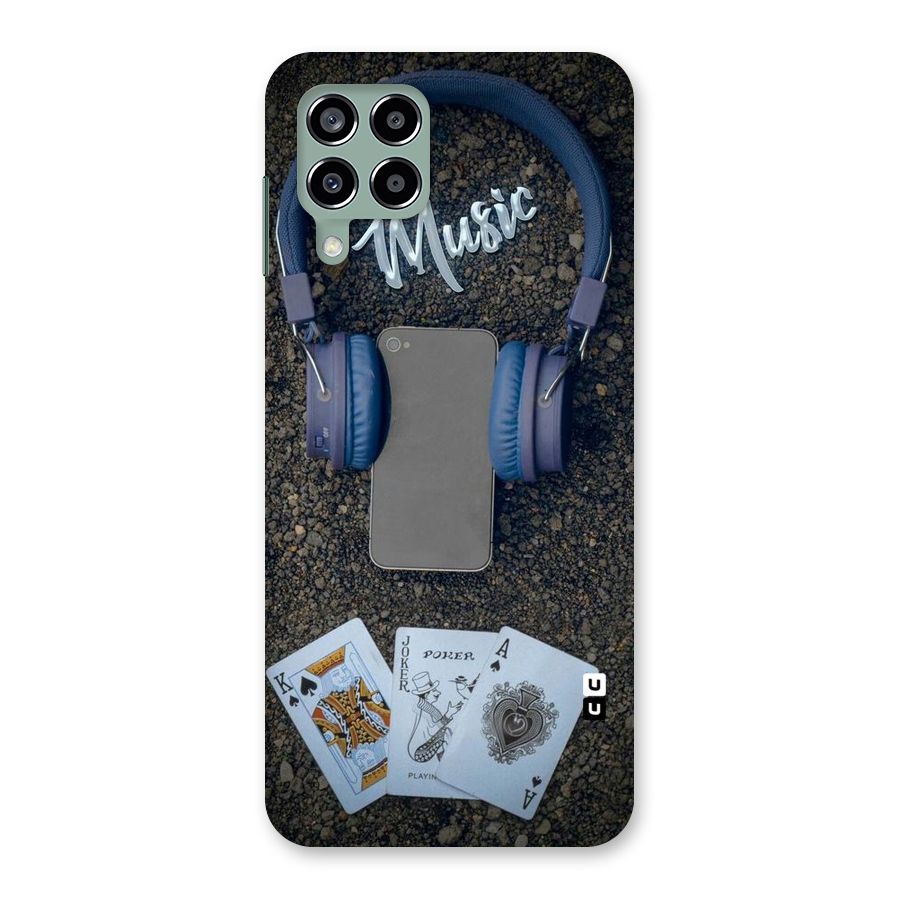 Music Power Cards Back Case for Galaxy M33