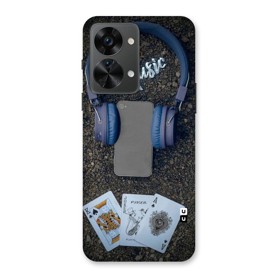 Music Power Cards Back Case for OnePlus Nord 2T