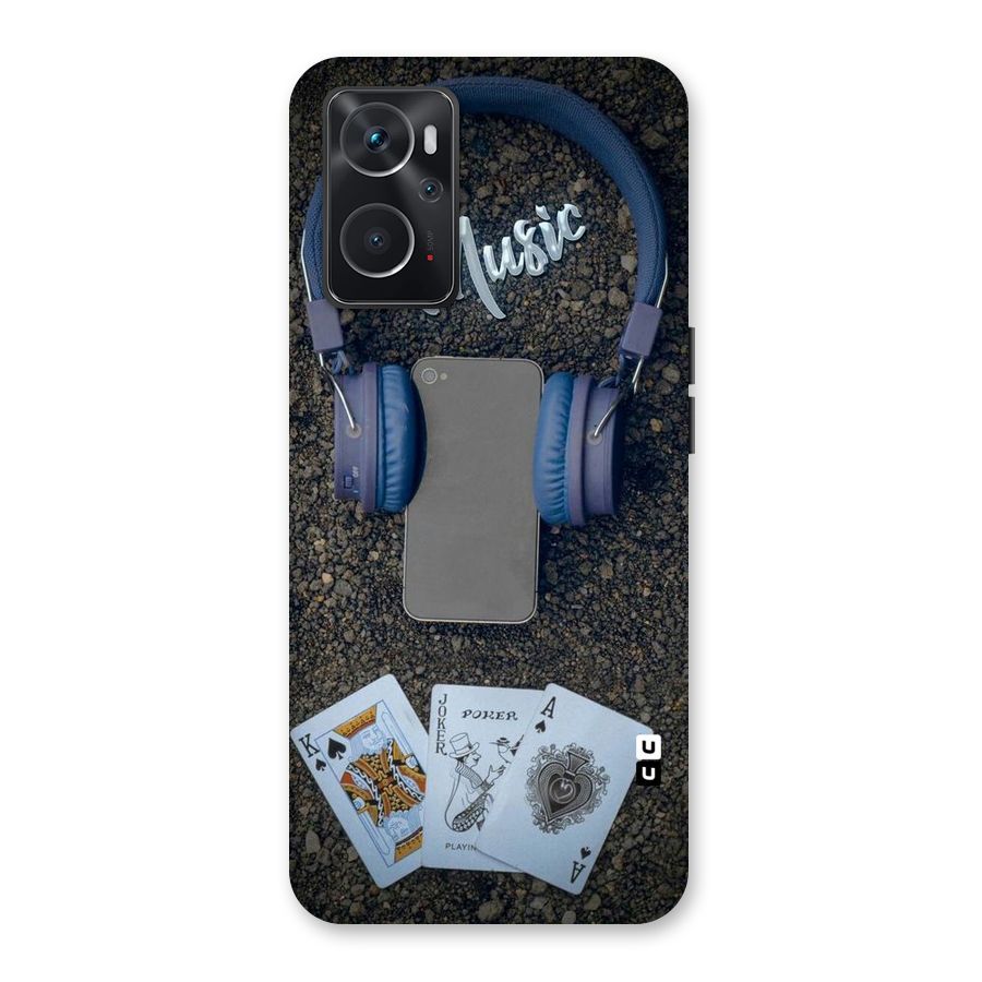 Music Power Cards Back Case for Oppo K10 4G
