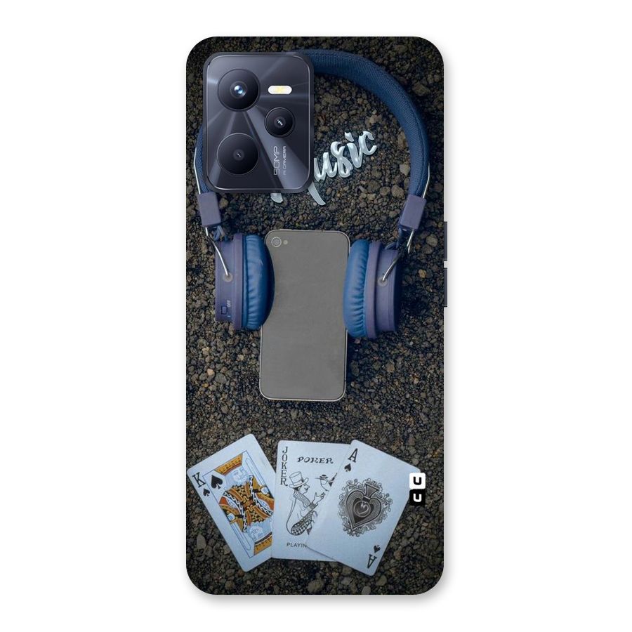 Music Power Cards Back Case for Realme C35